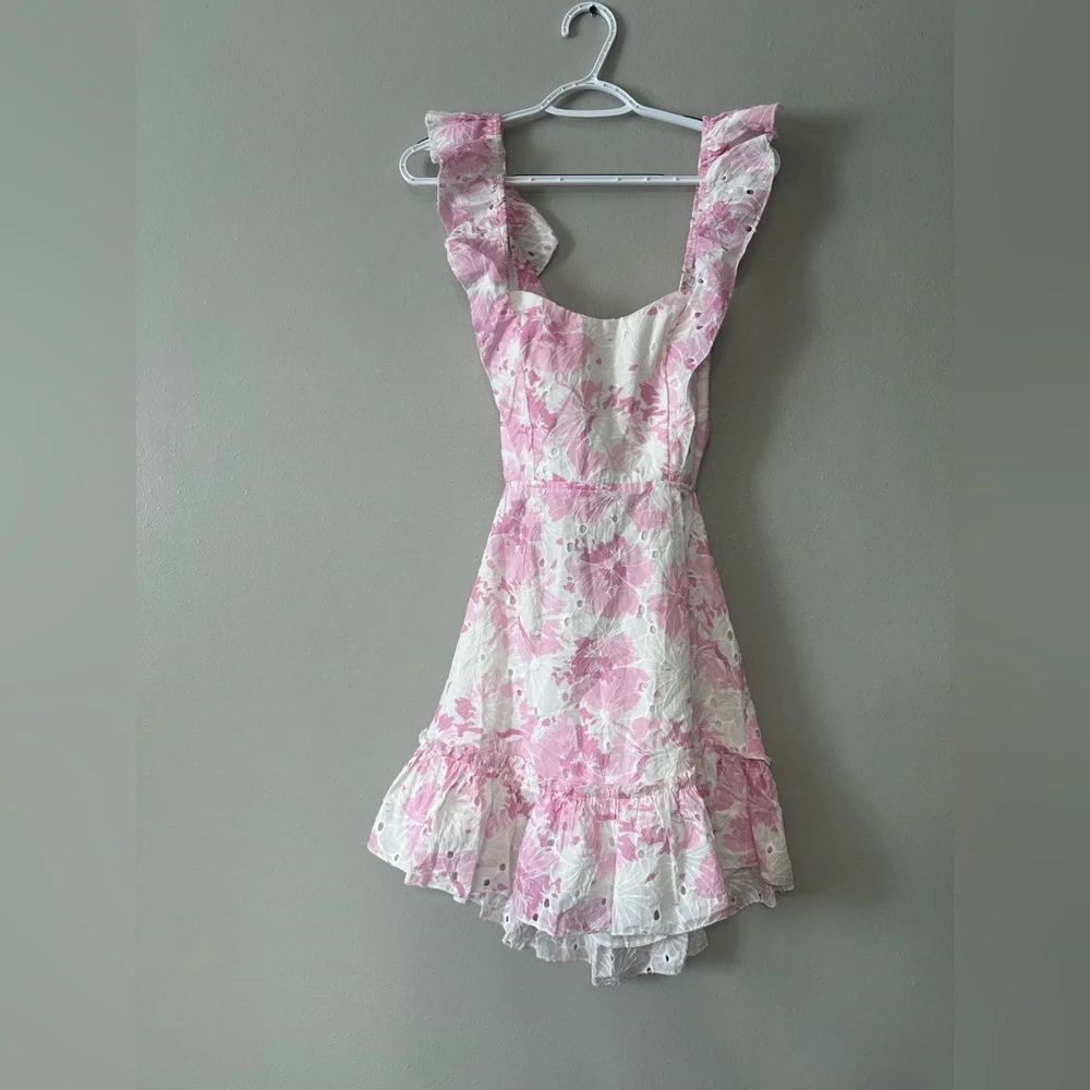 NWT Hello Molly MESSAGE IN A BOTTLE DRESS PINK - Picture 5 of 12